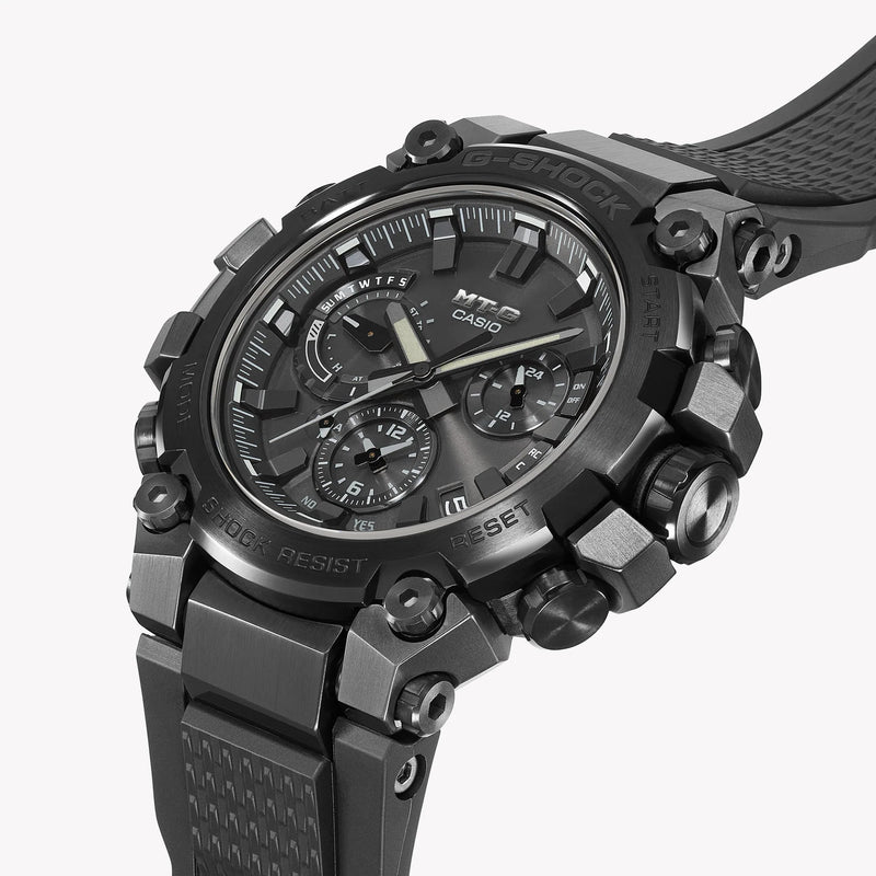 Casio G-Shock Men's Black Resin & Stainless Steel Watch | Mtg-B3000b-1aer by i-watch