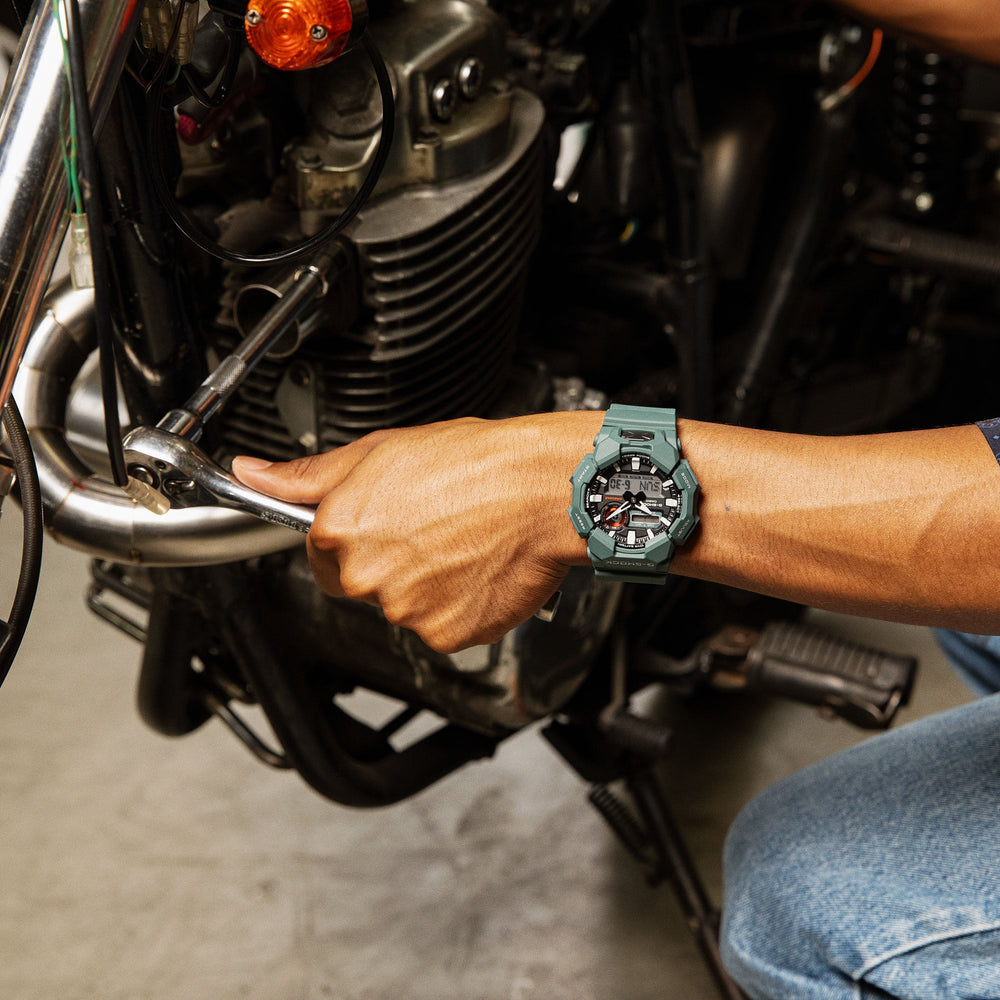 Casio G-Shock Men's Blue Watch, Black Dial | Ga-010-2aer by i-watch