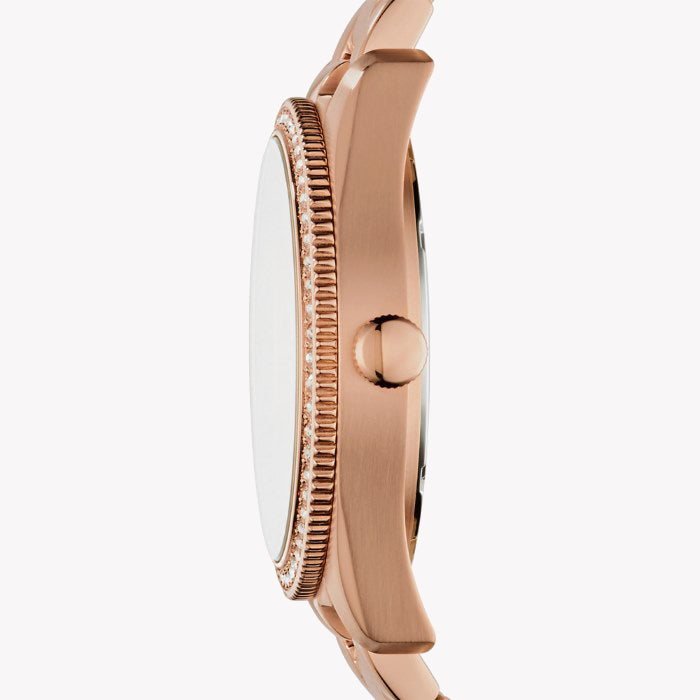 FOSSIL ES4315 ROSE GOLD ELEGANCE - TIMELESS WOMEN'S WATCH FOR MODERN GLAMOUR-i-Watch-2