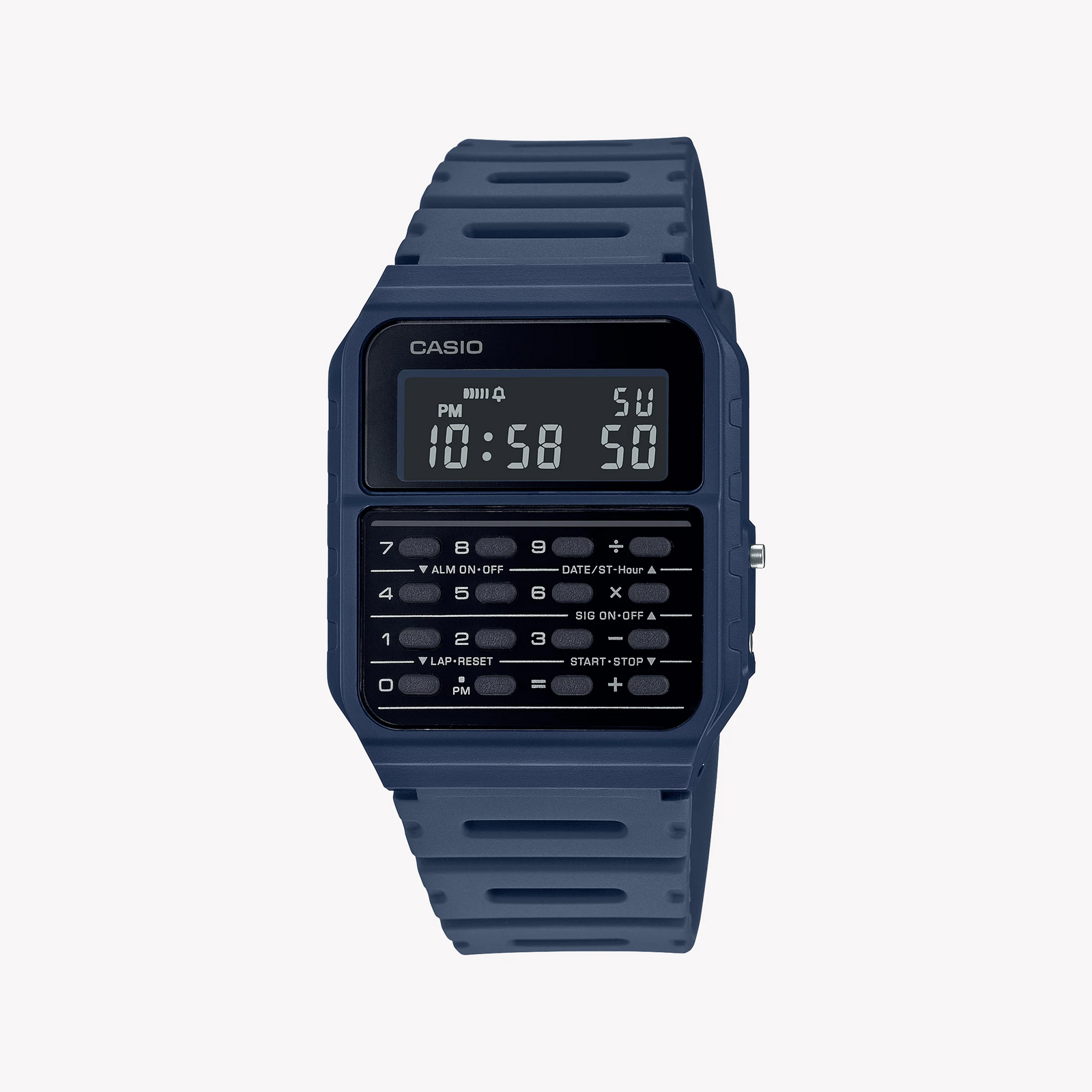 Casio Men's Blue Resin Watch, Digital | Ca-53wf-2bdf by i-watch