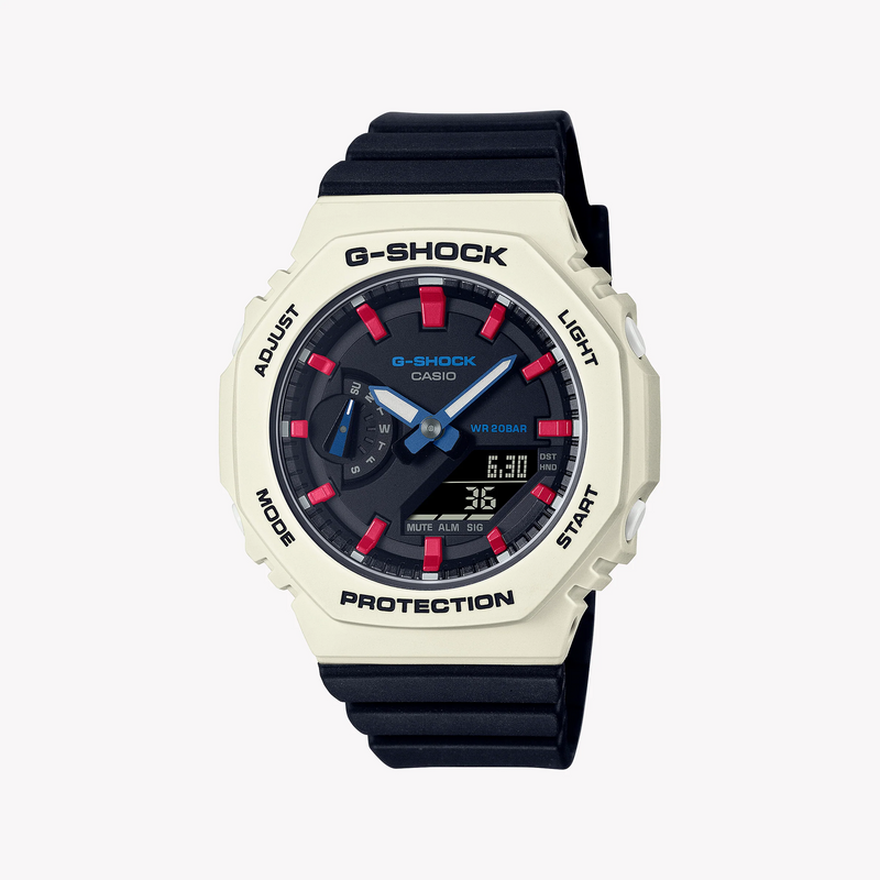 Casio G-Shock Gma-S2100wt-7a2dr - Bold White Beauty Unisex Watch With Adventure-Ready Features by i-watch