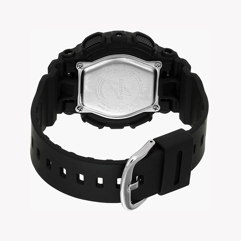 Baby-G Women's Black Resin Watch, Digital Dial | Ba-110bc-1adr by i-watch