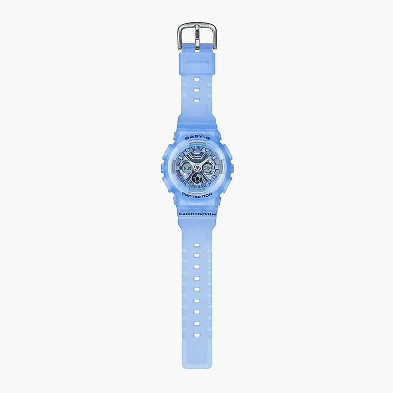 Baby-G Women's Blue Resin Watch, Sporty Design | Ba-130cv-2adr by i-watch