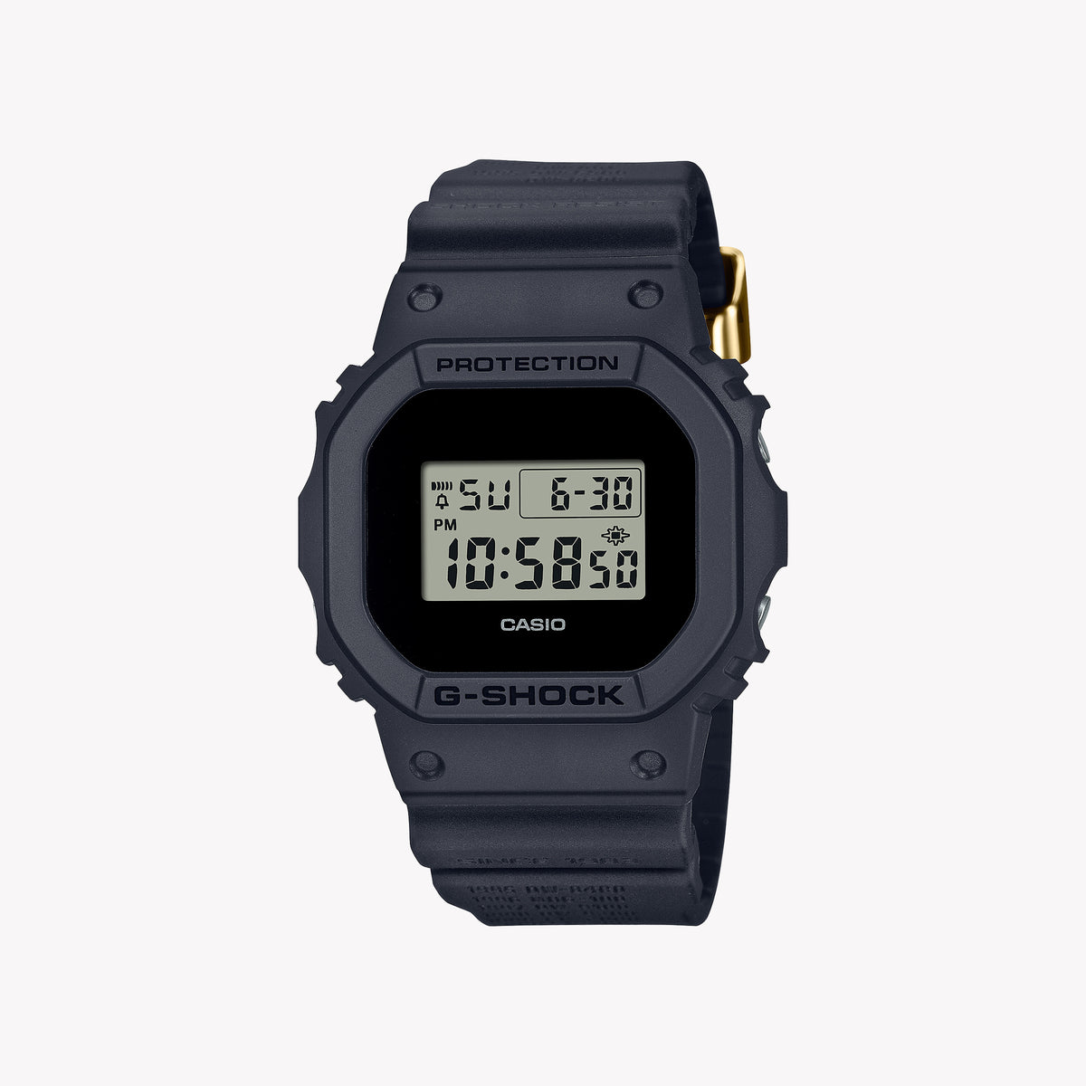 CASIO G-SHOCK DWE-5657RE-1ER RUGGED VERSATILITY - ULTIMATE ADVENTURE DIGITAL WATCH with black resin band & bold features.