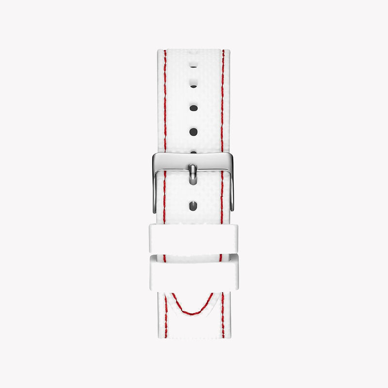 Guess Watches Women's White Silicone Watch, White Dial | W1256g2 by i-watch