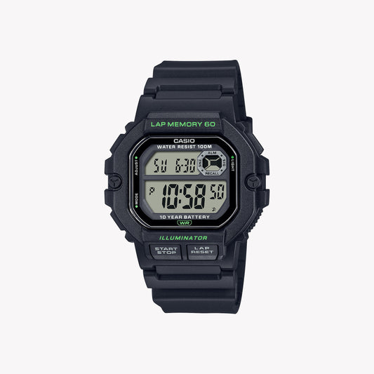 Casio WS-1400H-1AV Digital Schwarz