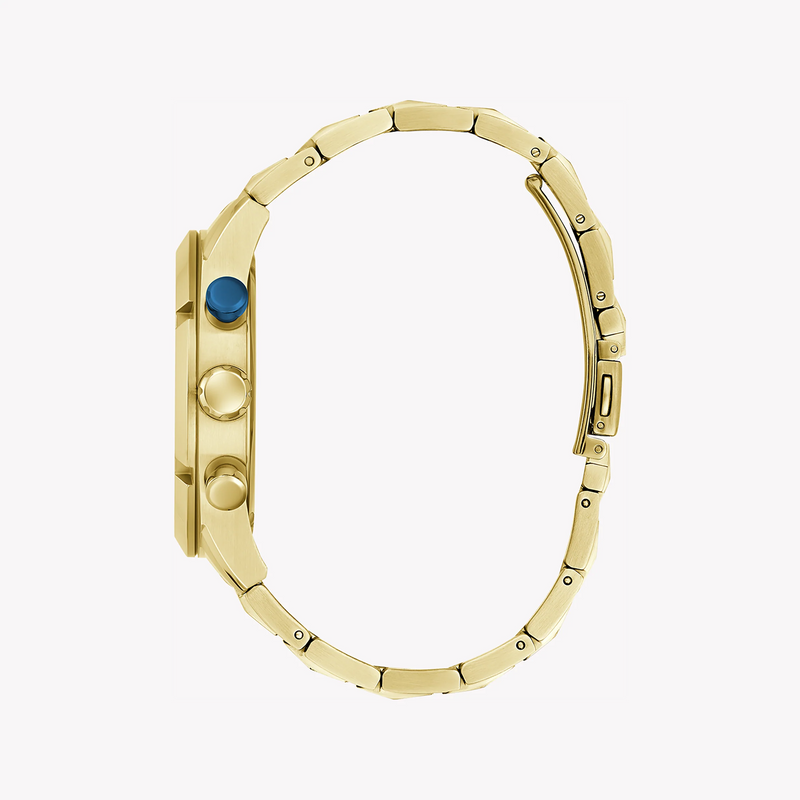 Guess Men's Gold Watch, Blue Dial | GW0714G2 GUESS Guess Men's Gold Watch, Blue Dial | GW0714G2 GUESS
