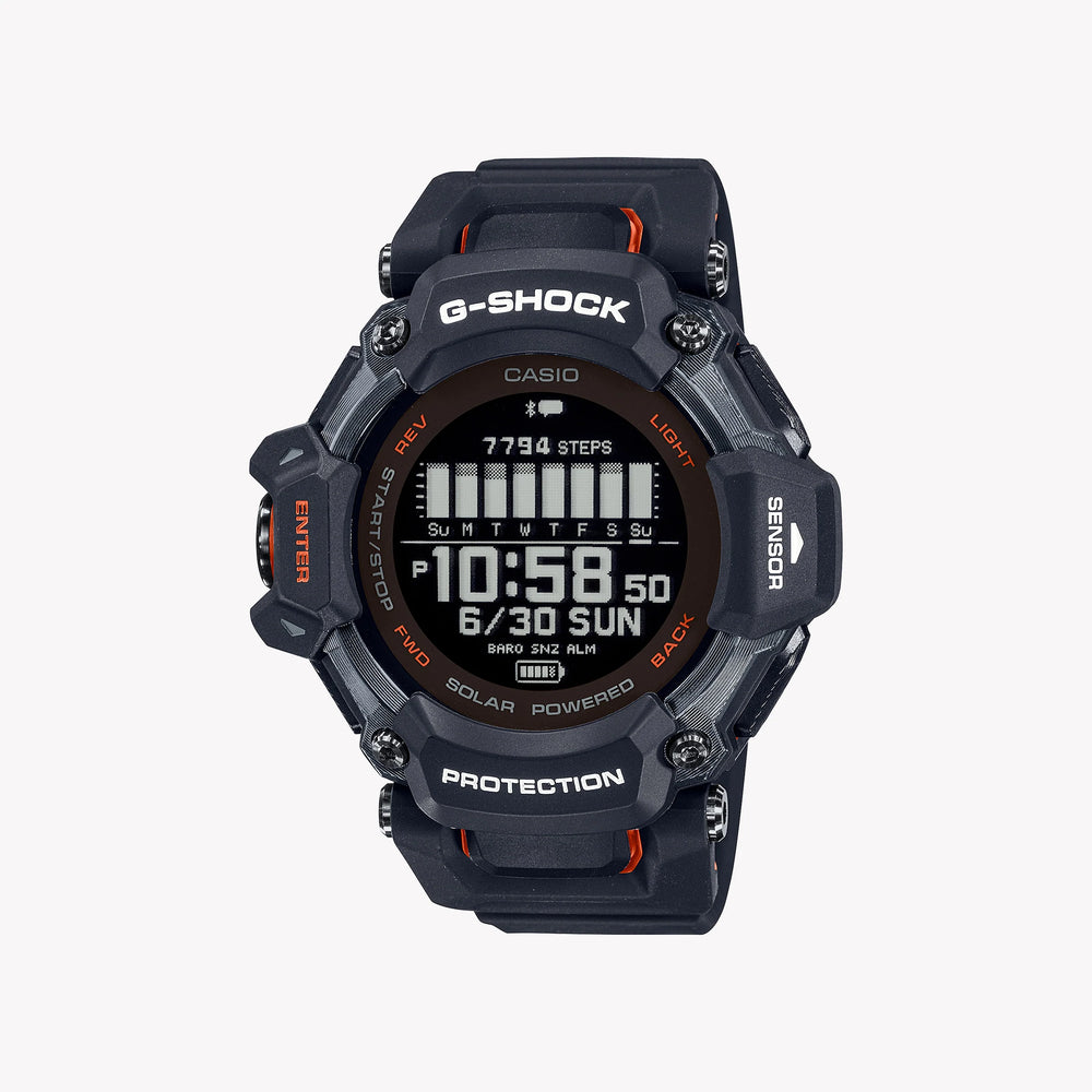 Casio Men's Black Resin Watch, Digital Display | Gbd-H2000-1aer by i-watch