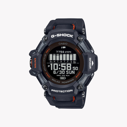 CASIO G-SHOCK GBD-H2000-1A G-SQUAD - ساعة رجالية لمراقبة معدل ضربات القلب