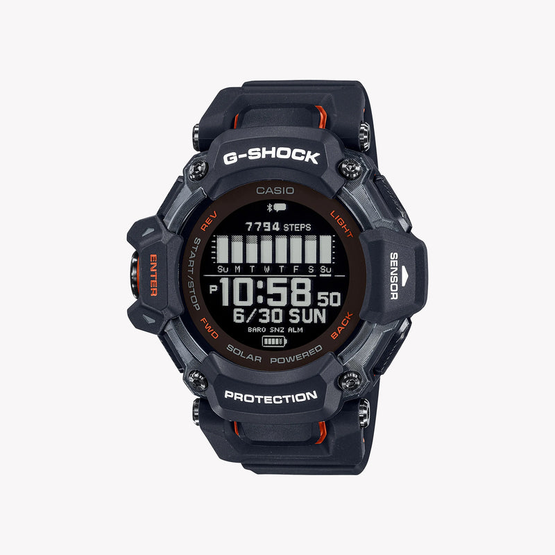 Casio Men's Black Resin Watch, Digital Display | Gbd-H2000-1aer by i-watch