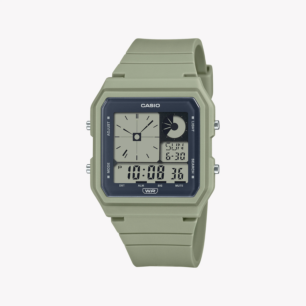 Casio Men's Black Resin Watch, Digital Display | Lf-20w-3adf by i-watch