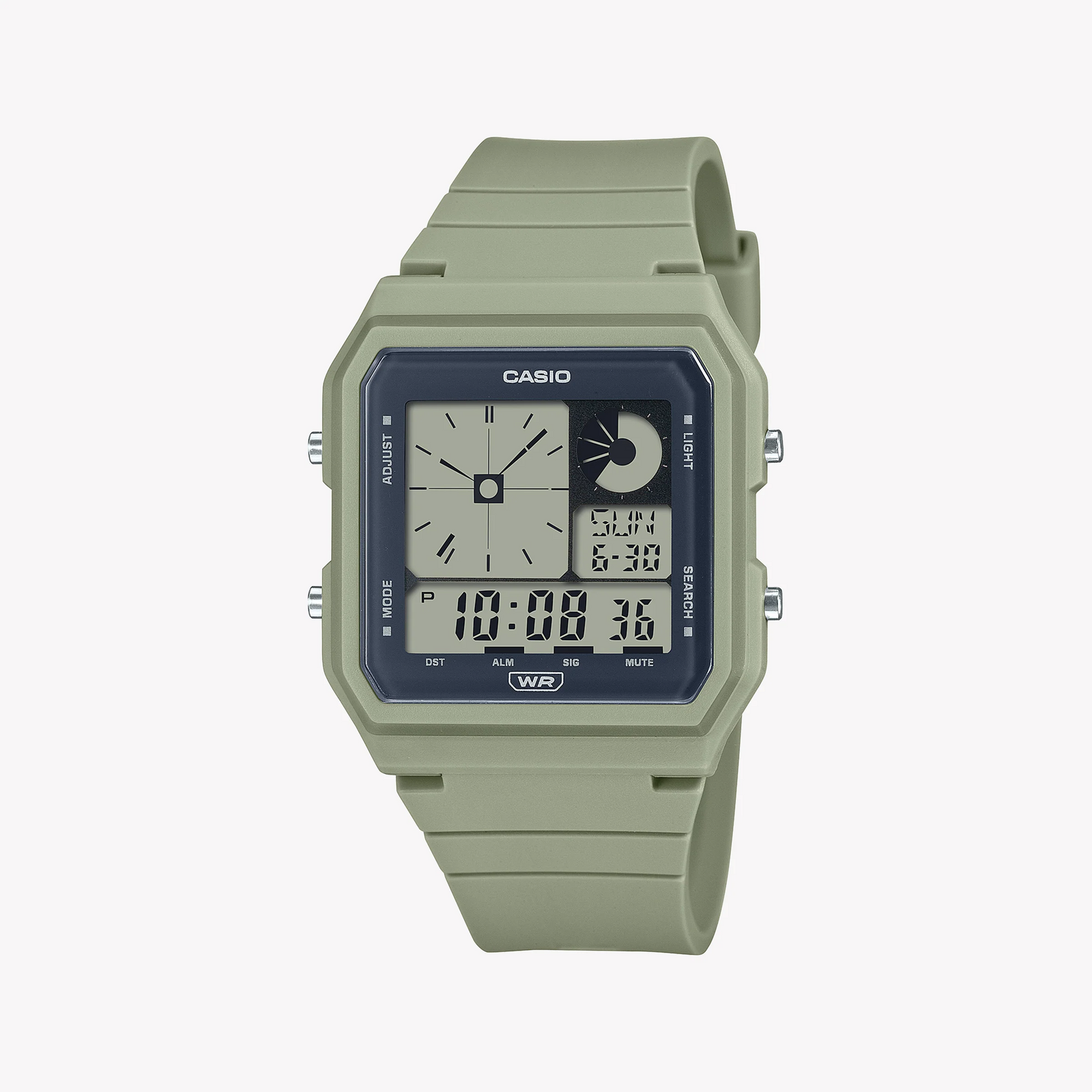 Casio Men's Black Resin Watch, Digital Display | Lf-20w-3adf by i-watch