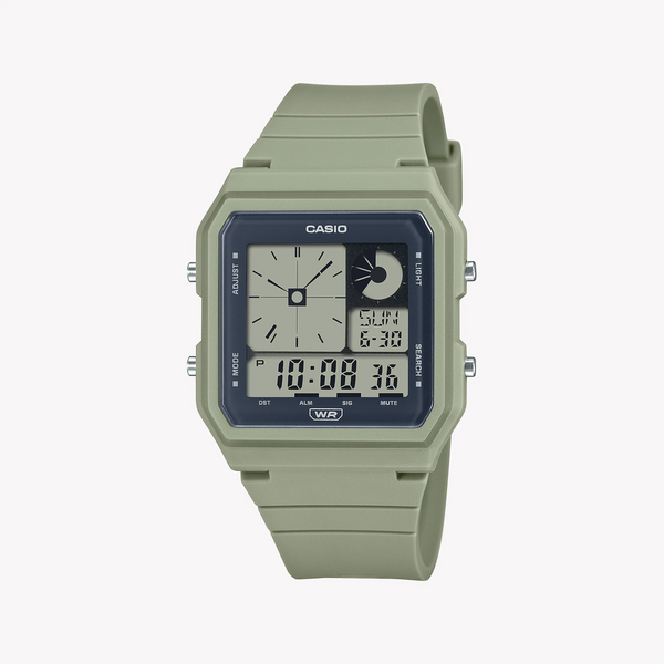Casio Men's Black Resin Watch, Digital Display | Lf-20w-3adf by i-watch
