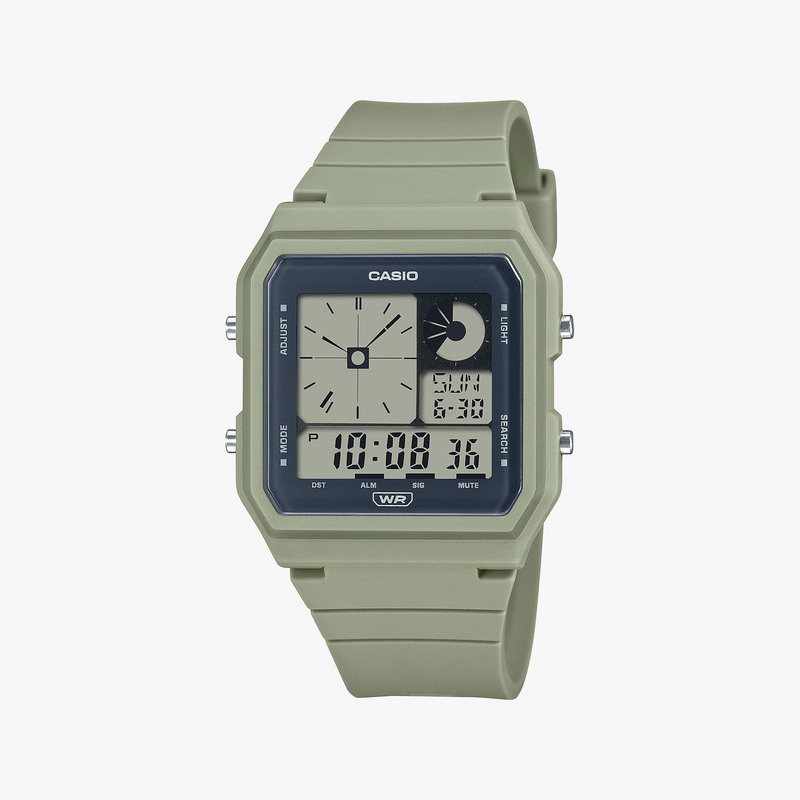 Casio Men's Black Resin Watch, Digital Display | Lf-20w-3adf by i-watch