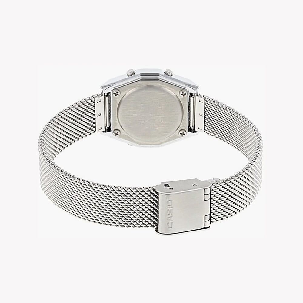 Casio La690wem-7df Elegant Adventurist - Classic Silver Digital Women's Watch With Stainless Steel BAnd and Versatile Features by i-watch
