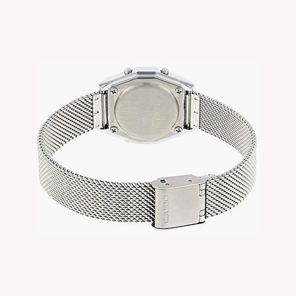 Casio La690wem-7df Elegant Adventurist - Classic Silver Digital Women's Watch With Stainless Steel BAnd and Versatile Features by i-watch