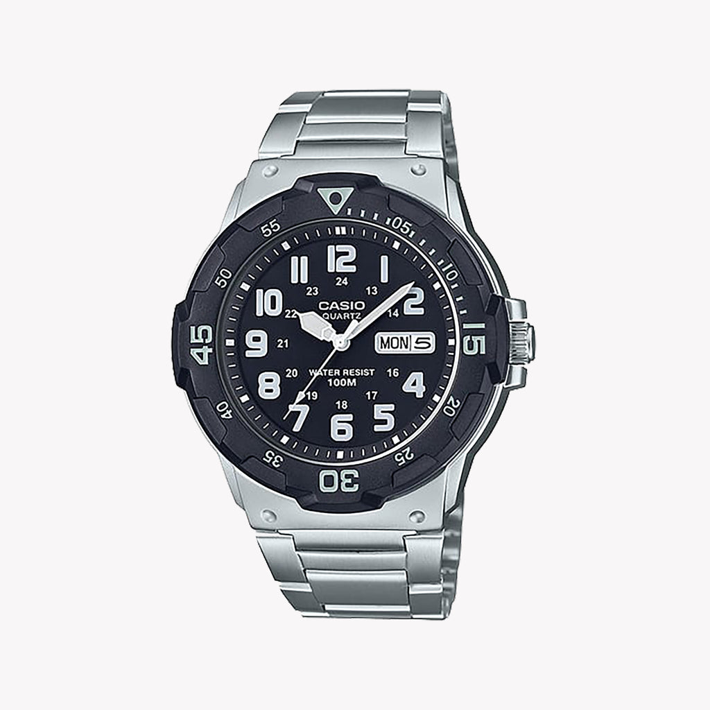 CASIO MRW-200HD-1BVDF - TIMELESS ELEGANCE MEN'S WATCH WITH STAINLESS STEEL BRACELET