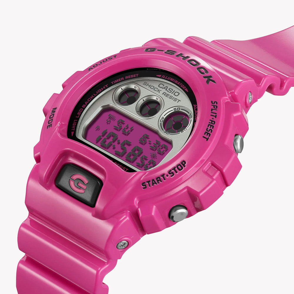 Vibrant Performance Women's Pink Resin Watch, Digital | Dw-6900rcs-4er by i-watch