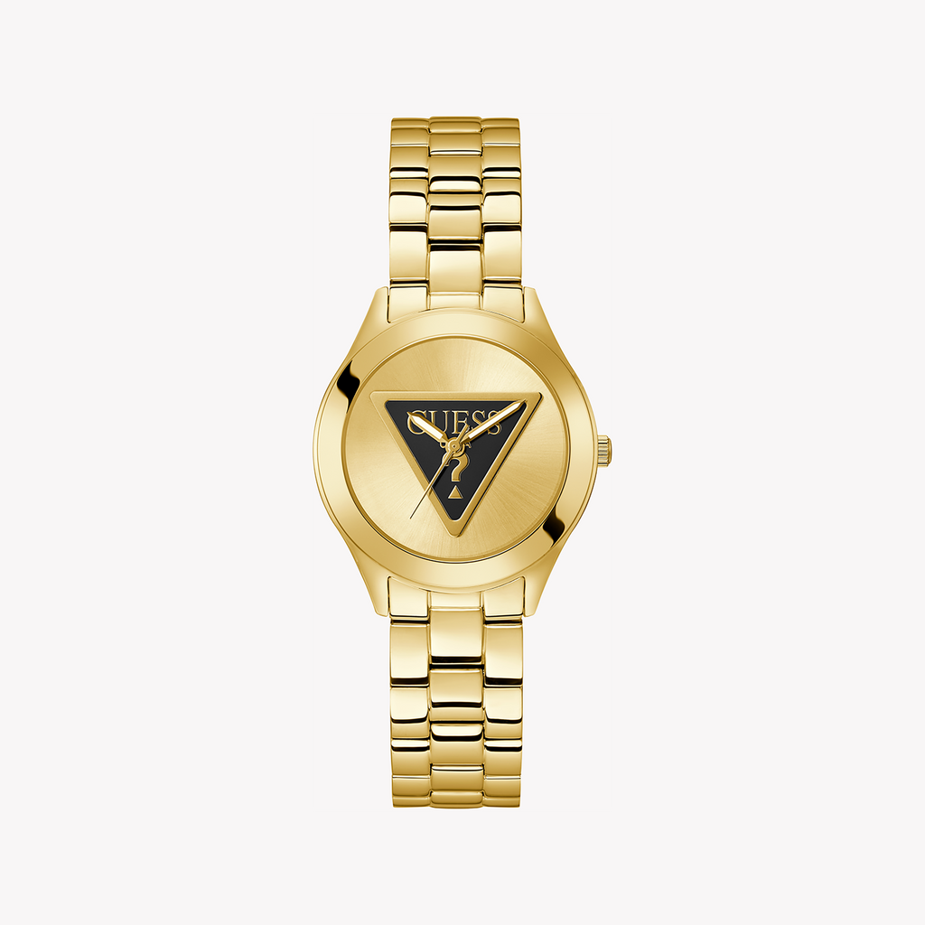 GUESS GW0675L2 - GOLD GLAMOUR TIMEPIECE - ELEGANT WOMEN'S WATCH with Radiant Gold Finish and Comfortable Fit