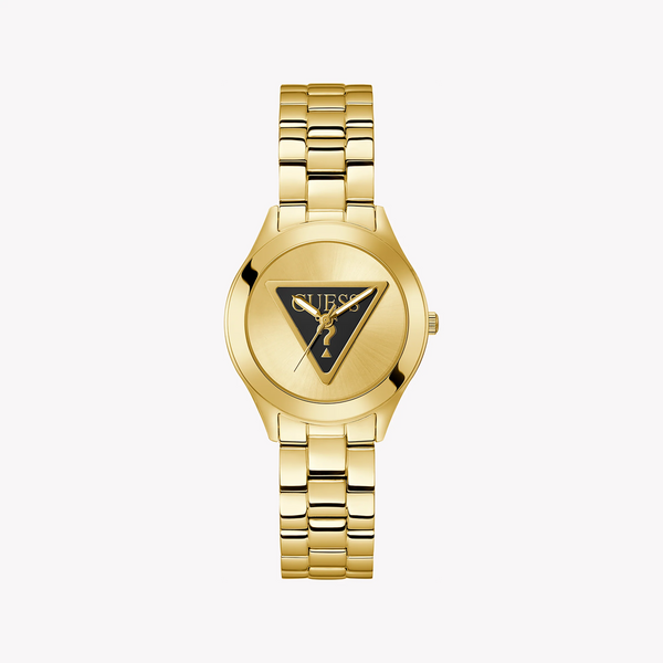Guess Women's Gold Stainless Steel Watch, Gold Dial | Gw0675l2 by i-watch