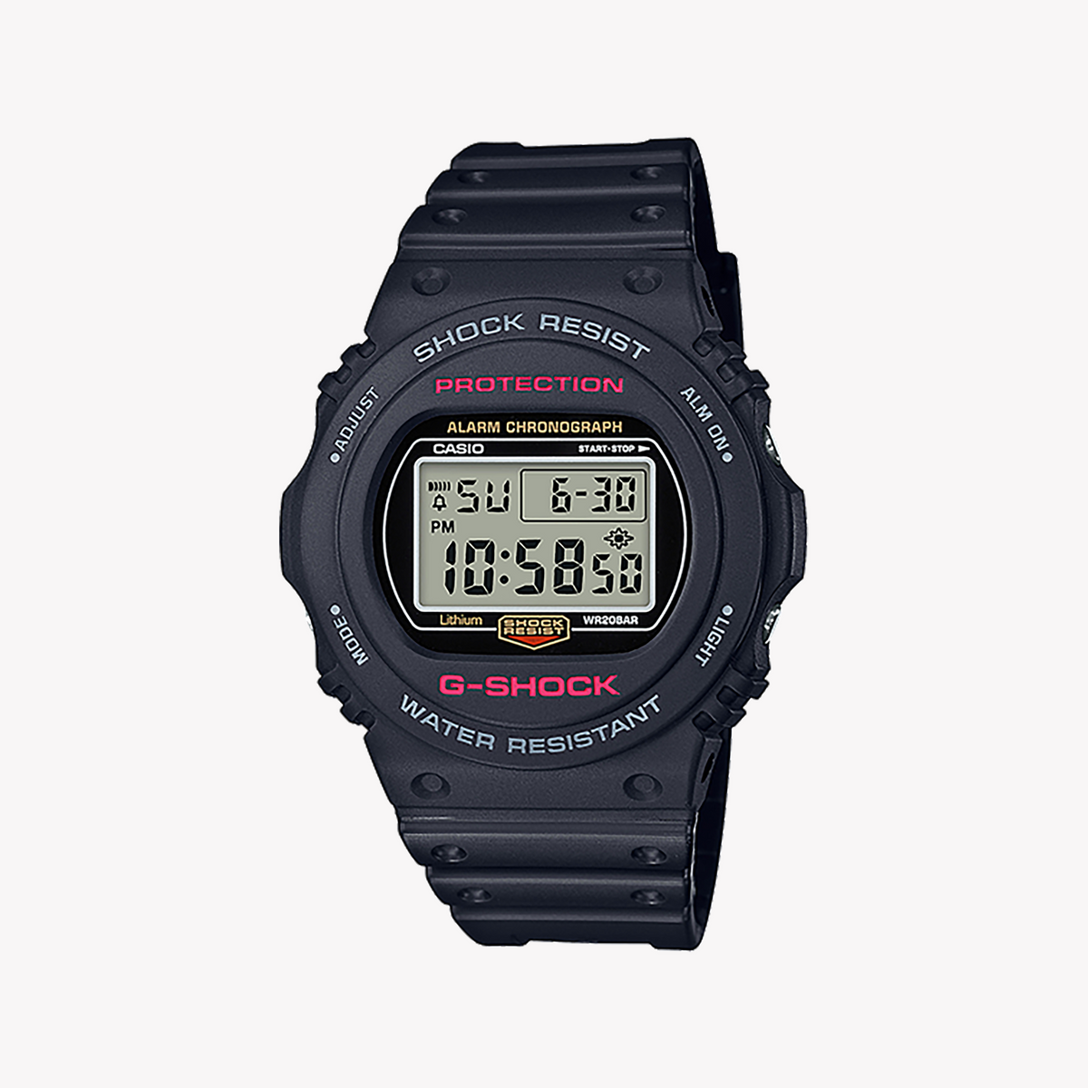 CASIO G-SHOCK DW-5750E-1DR - RUGGED ADVENTURE TIMEPIECE FOR MEN