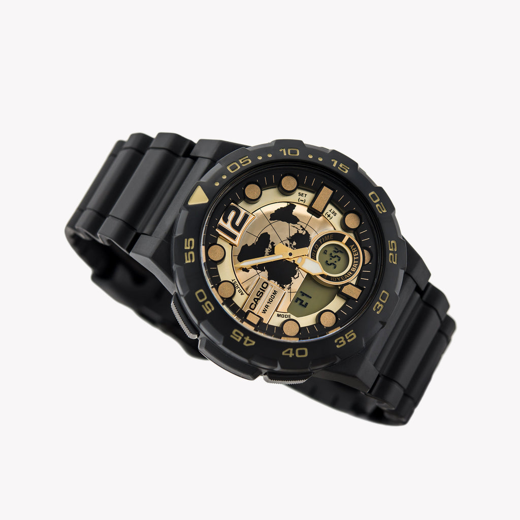CASIO AEQ-100BW-9AVDF ADVENTURE READY - RUGGED SPORTY MEN'S WATCH WITH BLACK RESIN BAND-i-Watch-3