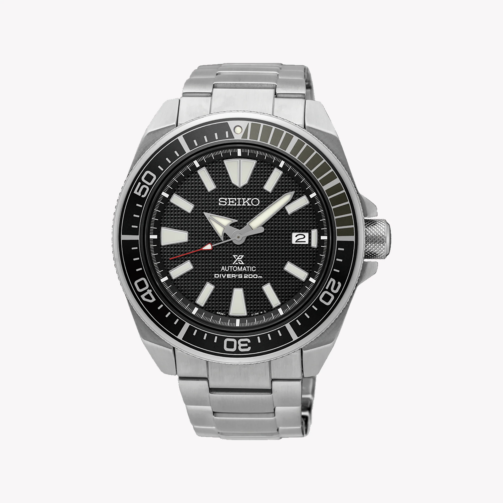 Seiko Men's Silver Stainless Steel, Black Dial | Srpf03k1 by i-watch
