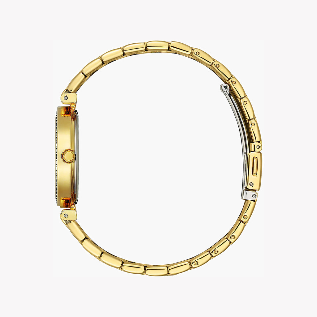 CITIZEN ER0219-51D GOLD RADIANCE - ELEGANT WOMEN'S WATCH with Stainless Steel Band and White Dial-i-Watch-2