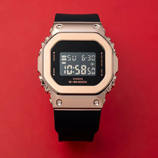 Casio G-Shock Gm-S5600pg-1er, Rose Gold/Black | Digital Watch by i-watch