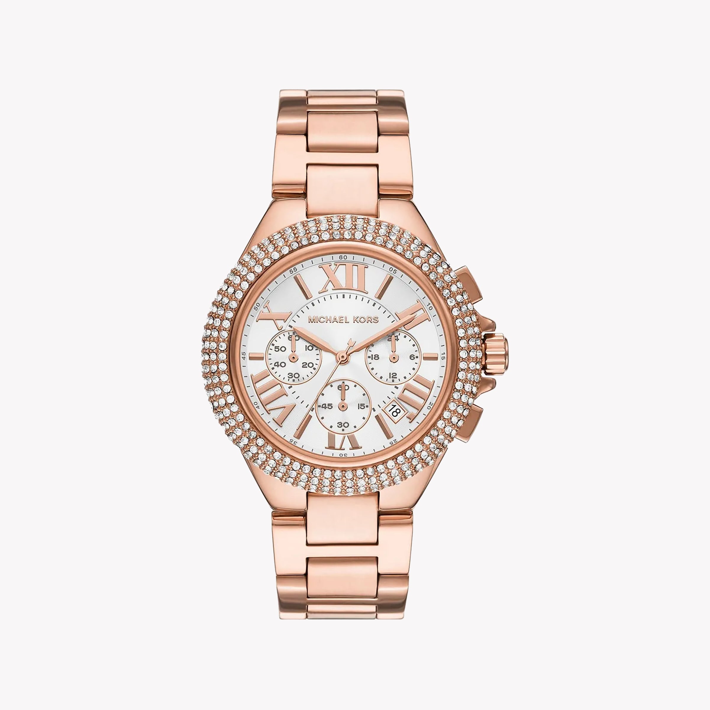 MICHAEL KORS MK6995 RADIANT ROSE - ELEGANT WOMEN'S WATCH WITH STUNNING WHITE DIAL