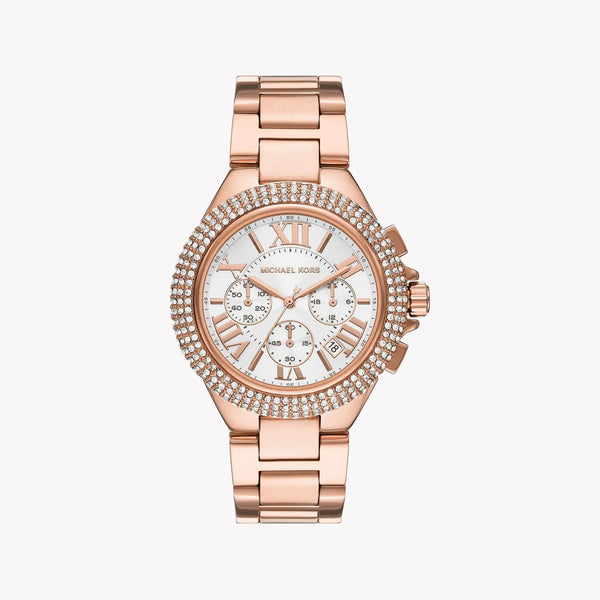 Michael Kors Women's Rose Gold Watch, White Dial | Mk6995 by i-watch