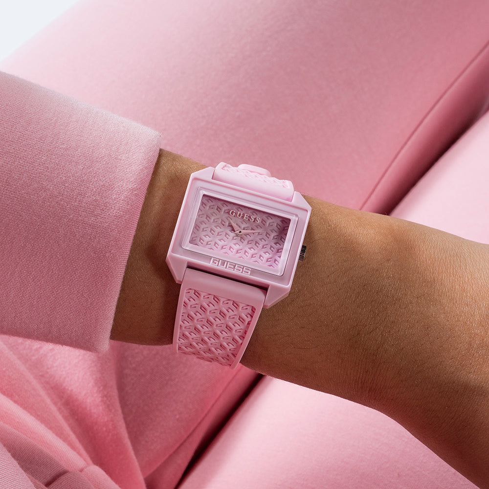 GUESS GW0677L2 CHARMING FLAIR - PLAYFUL PINK WOMEN'S WATCH WITH ECO-FRIENDLY DESIGN-i-Watch-5