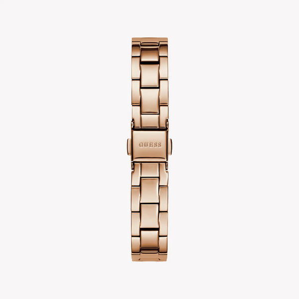 Guess Women's Rose Gold Stainless Steel Watch, Pink Dial | Gw0839l3 by i-watch