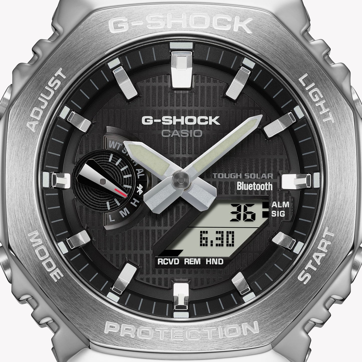 CASIO G-SHOCK GBM-2100-1A G-STEEL TOUGH SOLAR Bluetooth BLACK Men's Watch