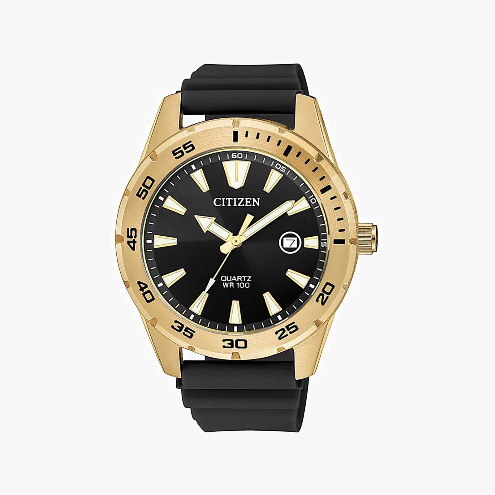 Citizen Bi1043-01e Bold Expression - Men's Gold & Black Urethane Watch For Every Adventure by i-watch