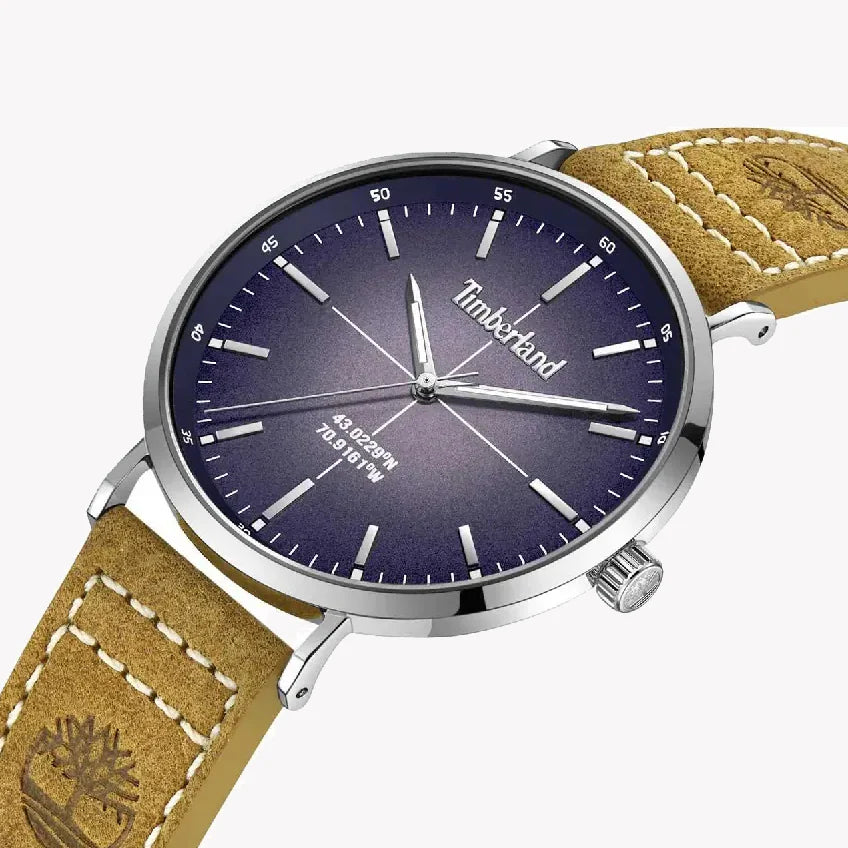 TIMBERLAND TDWGA2231102 RUGGED ELEGANCE - MEN'S STAINLESS STEEL WATCH WITH BLUE DIAL-i-Watch-3