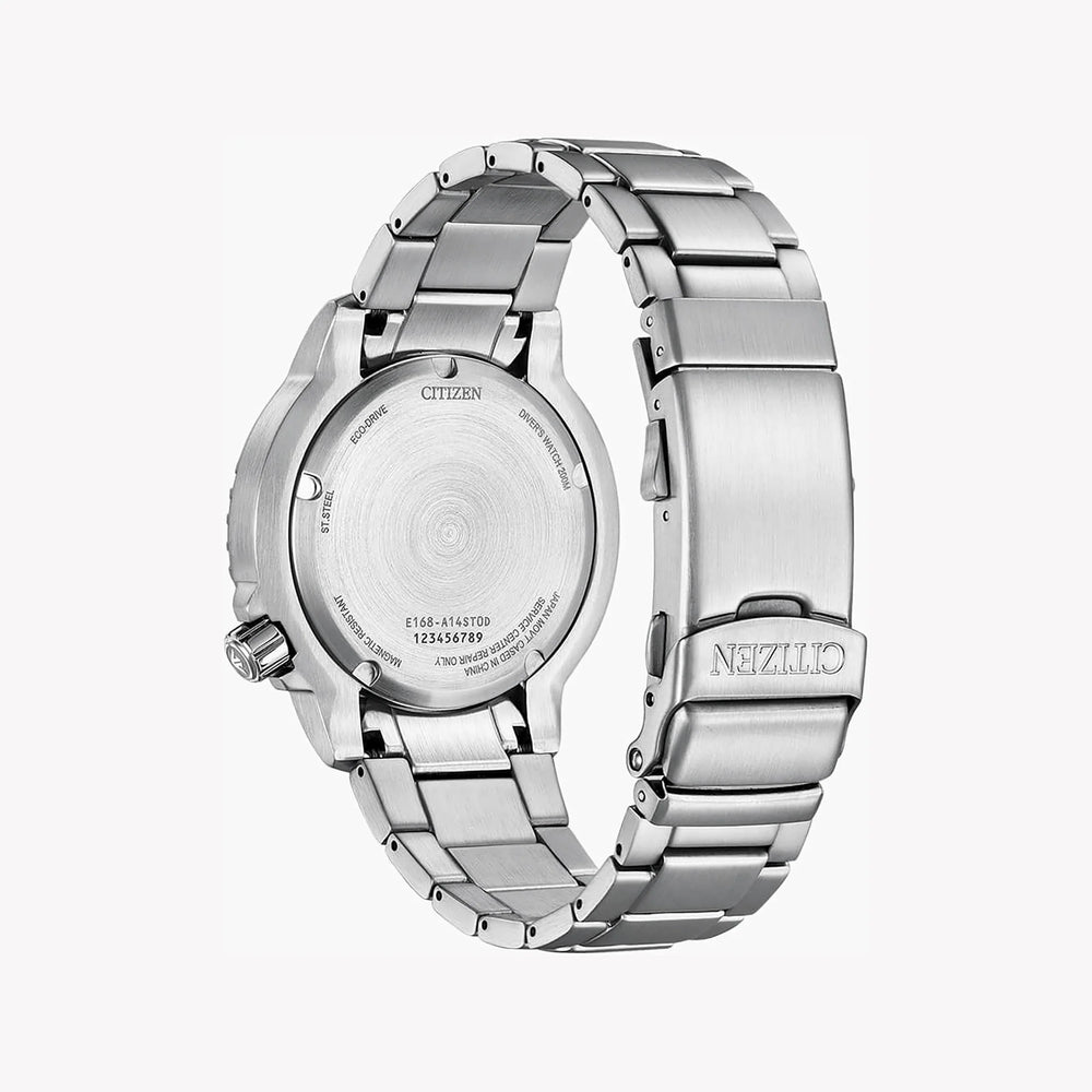 Citizen Men's Silver Stainless Steel Watch, Gray Dial | Bn0167-50h by i-watch