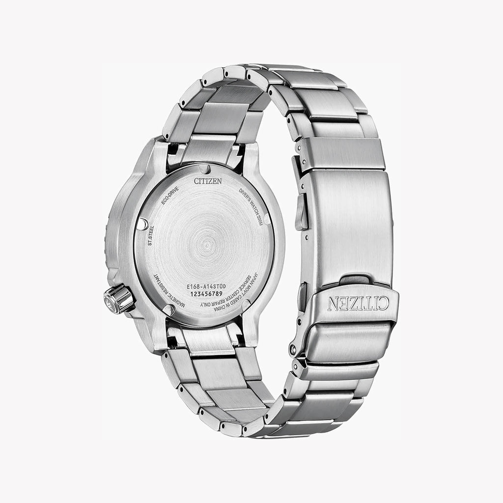 CITIZEN BN0167-50H DIVE MASTER - STYLISH STAINLESS STEEL MEN'S WATCH for Adventurers-i-Watch-2
