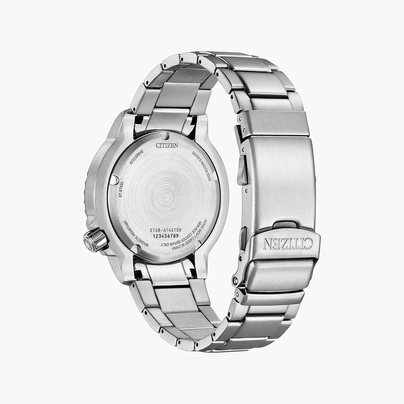 Citizen Men's Silver Stainless Steel Watch, Gray Dial | Bn0167-50h by i-watch