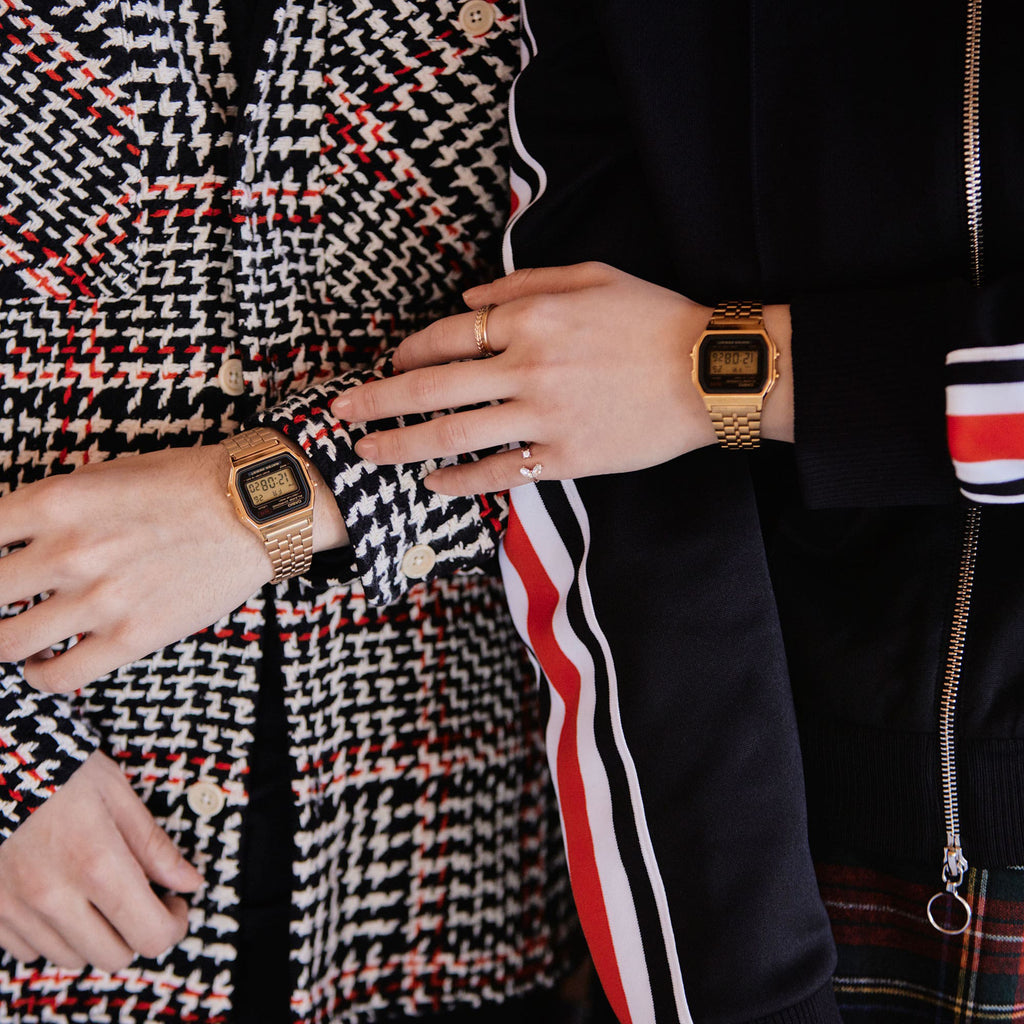 A159wgea-1df Unisex Resin Watch, Minimalist Style | A159wgea-1df