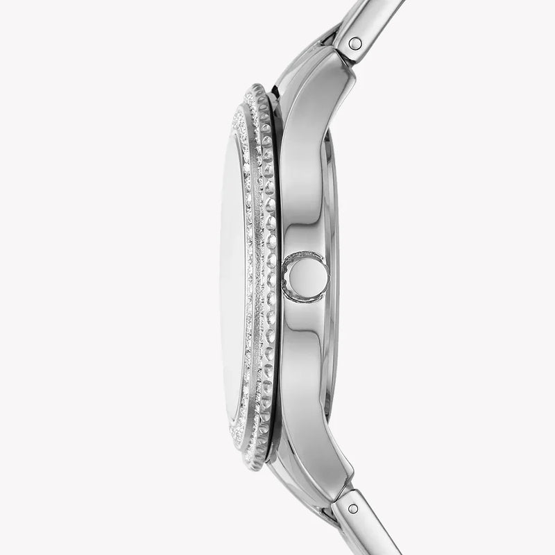 Fossil Women's Silver Stainless Steel Watch, White Dial | Es5130 by i-watch
