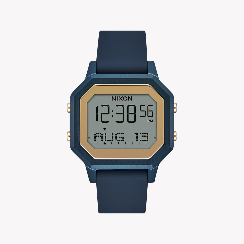 Nixon Unisex Blue Rubber Watch, Plastic Case | A1211-1859 by i-watch