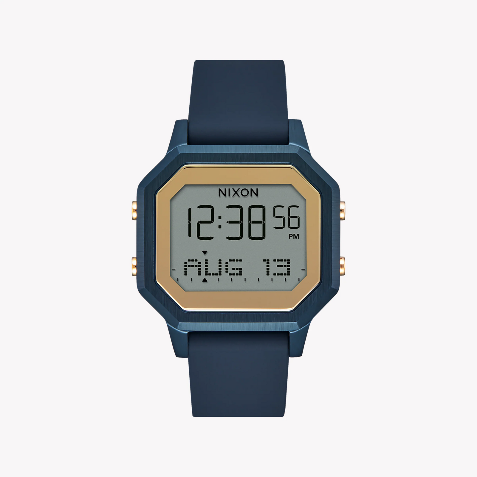 Nixon Unisex Blue Rubber Watch, Plastic Case | A1211-1859 by i-watch