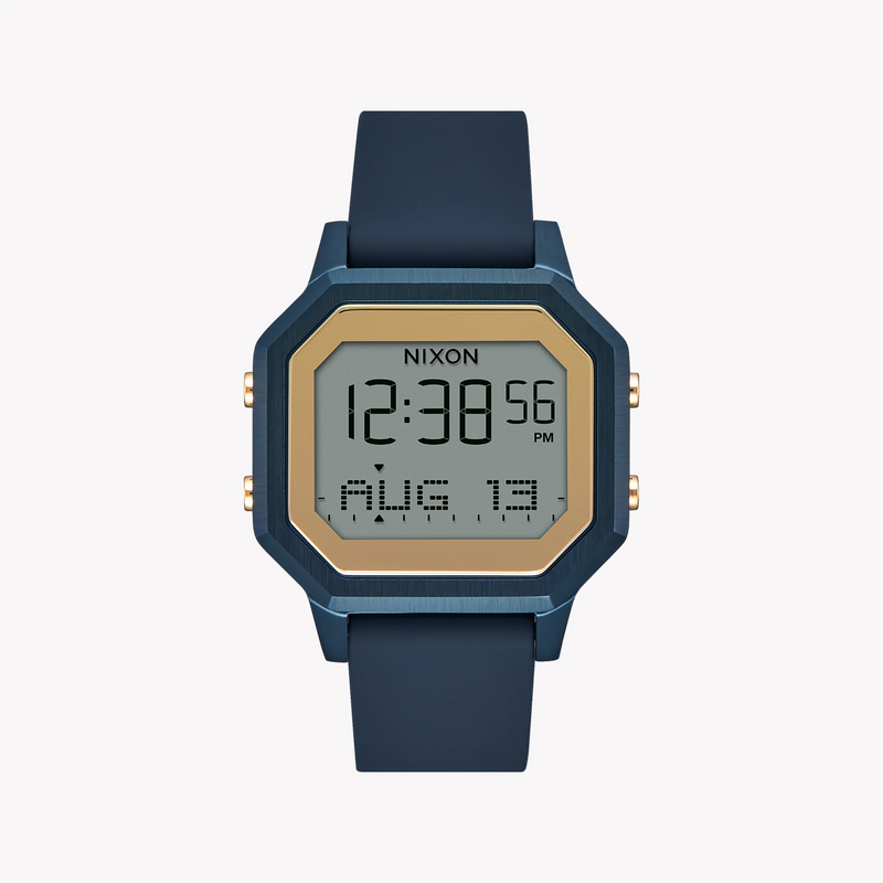 Nixon Unisex Blue Rubber Watch, Plastic Case | A1211-1859 by i-watch