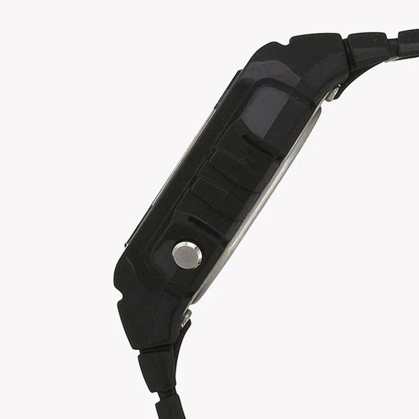Casio Unisex Resin Watch, Black Digital Display | W-215h-8a by i-watch