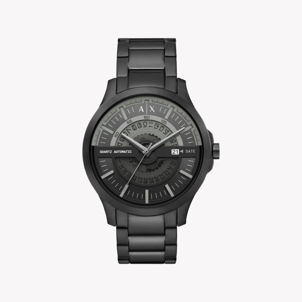 ARMANI EXCHANGE AX2444 - MODERN SOPHISTICATION MEN'S WATCH WITH BLACK STAINLESS STEEL BAND