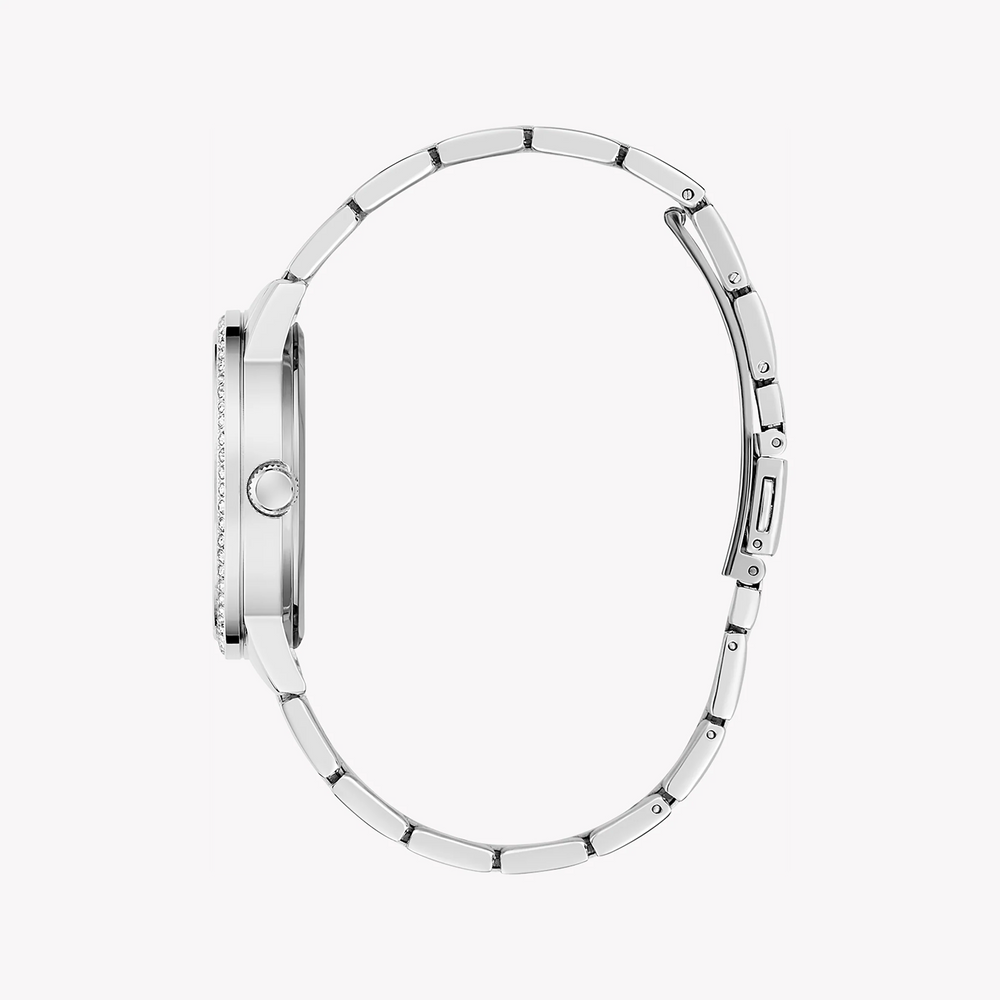 Guess Women's Silver Stainless Steel Watch, Silver Dial | Gw0747l1 by i-watch