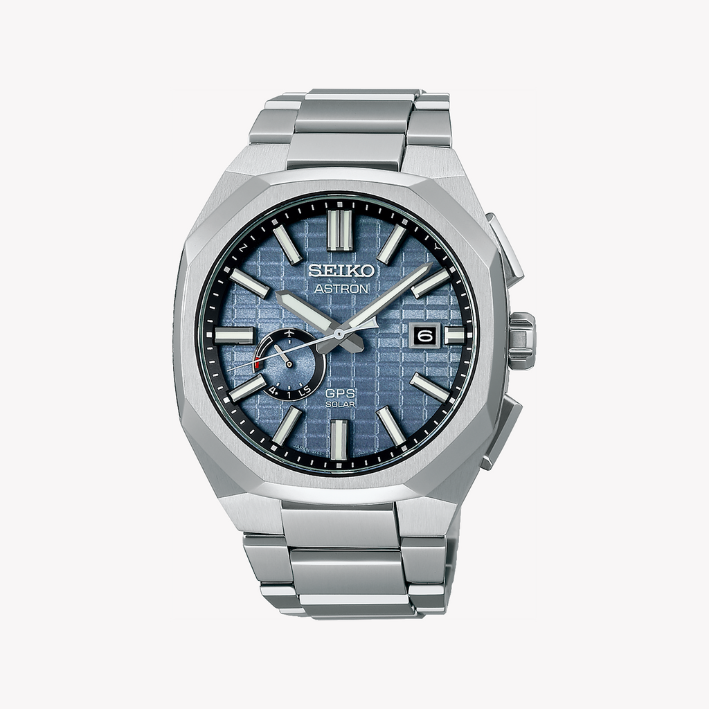 SEIKO ASTRON SSJ013J1 GPS Solar Watch for Men - Blue Dial-i-Watch