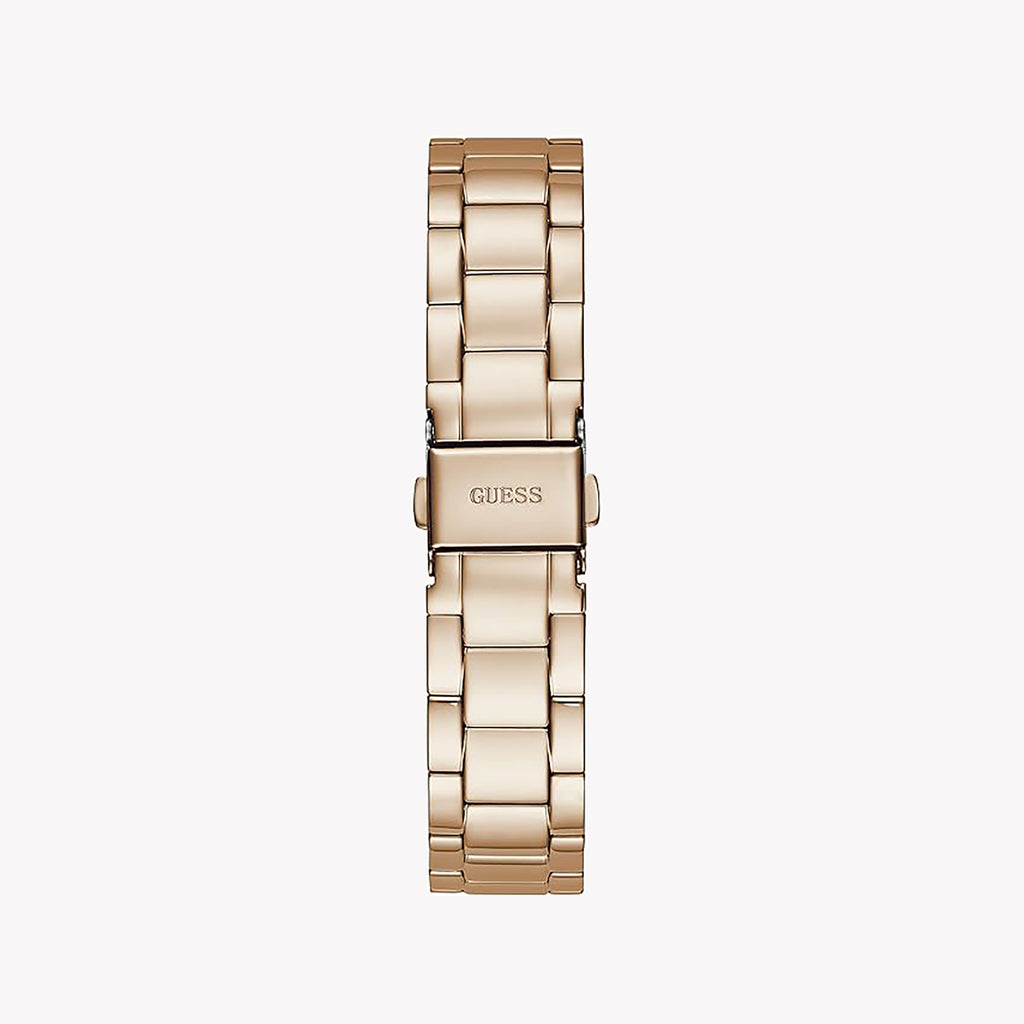 GUESS GW0308L3 ELEGANT ROSE GOLD TIMEPIECE - Chic Women's Watch with White Dial & Comfort Fit-i-Watch-3