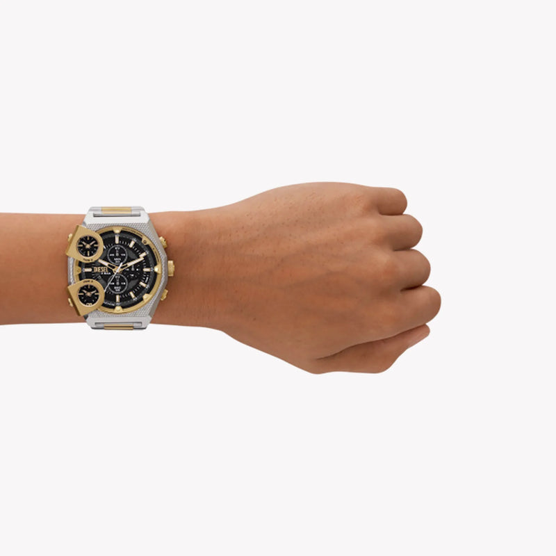 Diesel Men's Black & Gold Stainless Steel Watch | Dz7476 by i-watch
